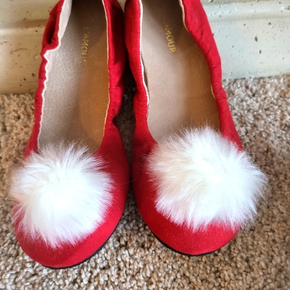❤️NWT❤️ L'AMOUR GIRLS PIXIE FLATS - Picture 5 of 10
